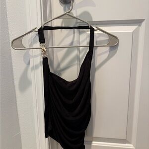 Elegant Black Women's Top